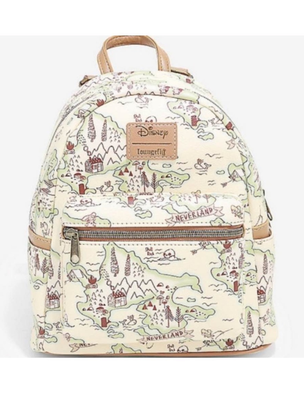 Loungefly Peter Pan Never Land
Map Mini Backpack